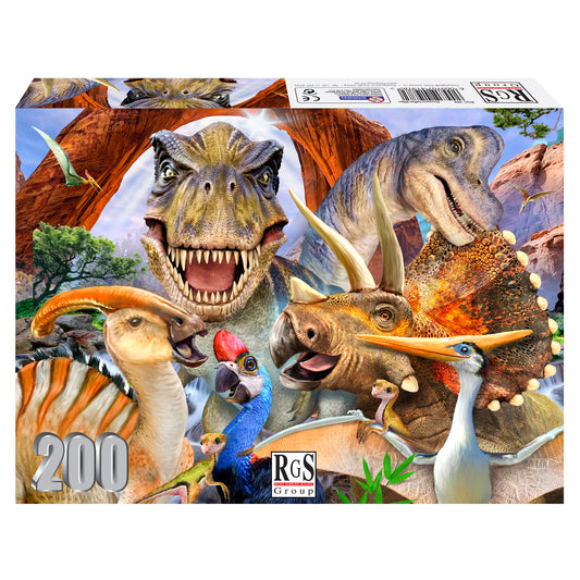 RGS Dinosaurs Selfie 200pcs
