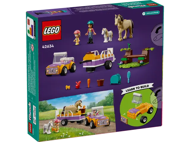 Lego Friends Horse And Pony Trailer