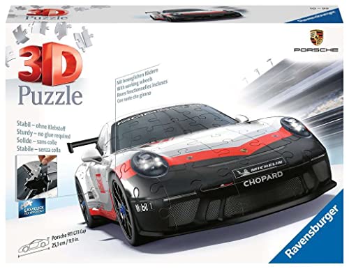 Ravensburger 108pc 3d Puz Vehicle Porsche Gt3 Cup