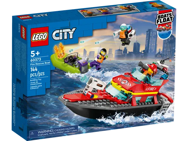 Lego City Fire Rescue Boat