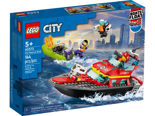 Lego City Fire Rescue Boat
