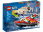 Lego City Fire Rescue Boat