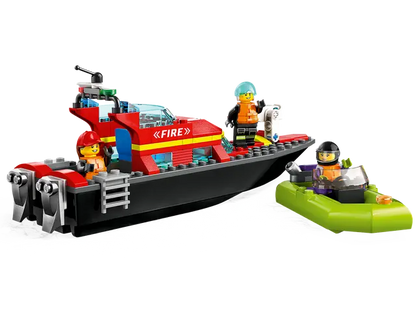 Lego City Fire Rescue Boat