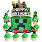 Minecraft cake toppers