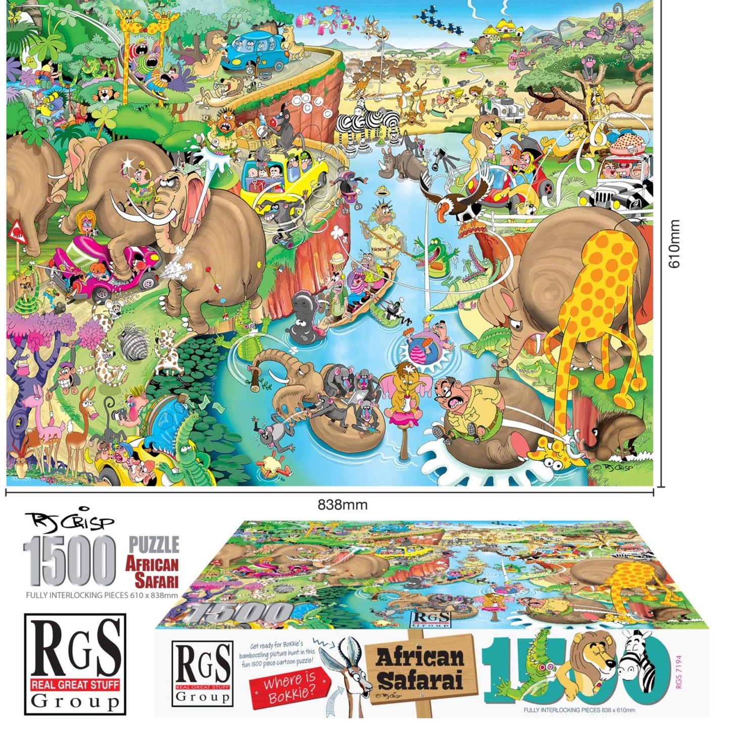 RGS African Safari – Where is Bokkie? 1500pc