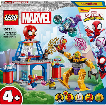 Lego Marvel Team Spidey Web Spinner Headquarters