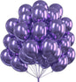 Balloons 5 inches Latex chrome metallic 50pcs