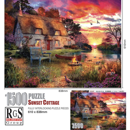 RGS Sunset Cottage 1500 Pieces