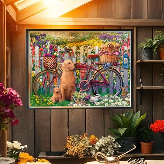 RGS Garden dogs with Bike 1500pcs