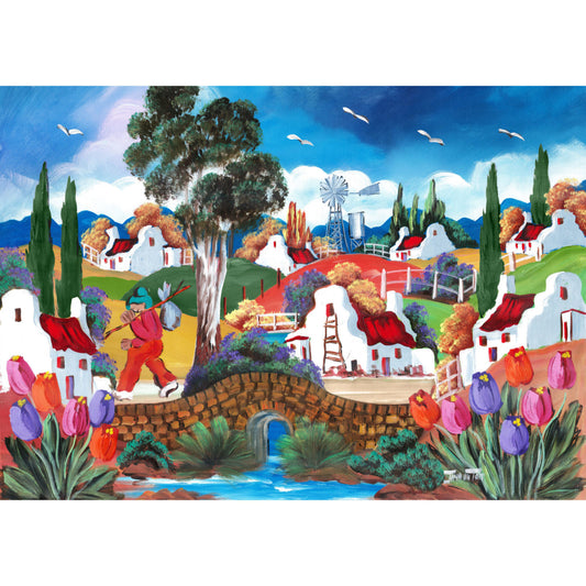 RGS Cape Fishing Village 1000pc