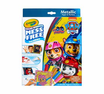Crayola Color Wonder Set Paw Patrol, Foldelope, 4