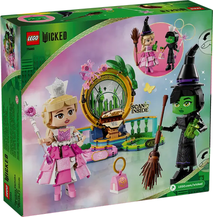 Lego Wicked Elphaba & Glinaba Figures