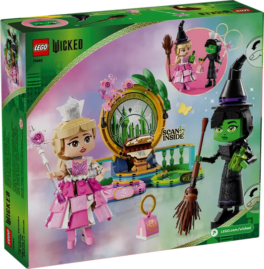 Lego Wicked Elphaba & Glinaba Figures