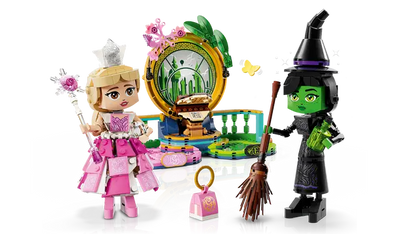 Lego Wicked Elphaba & Glinaba Figures