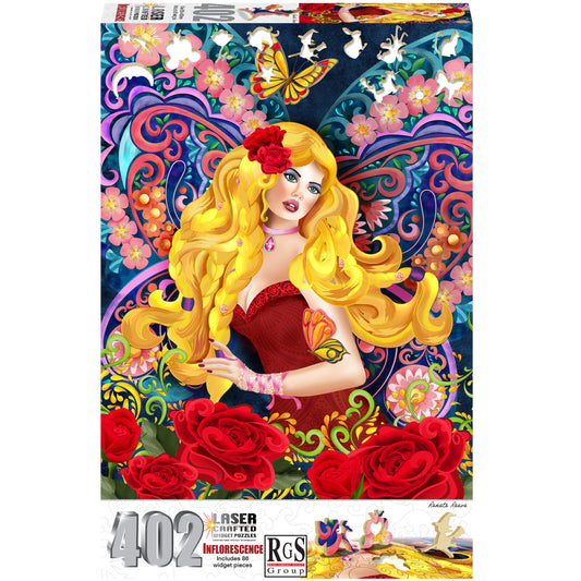 RGS Inflorescence Laser Crafted Widget Puzzle 402pc