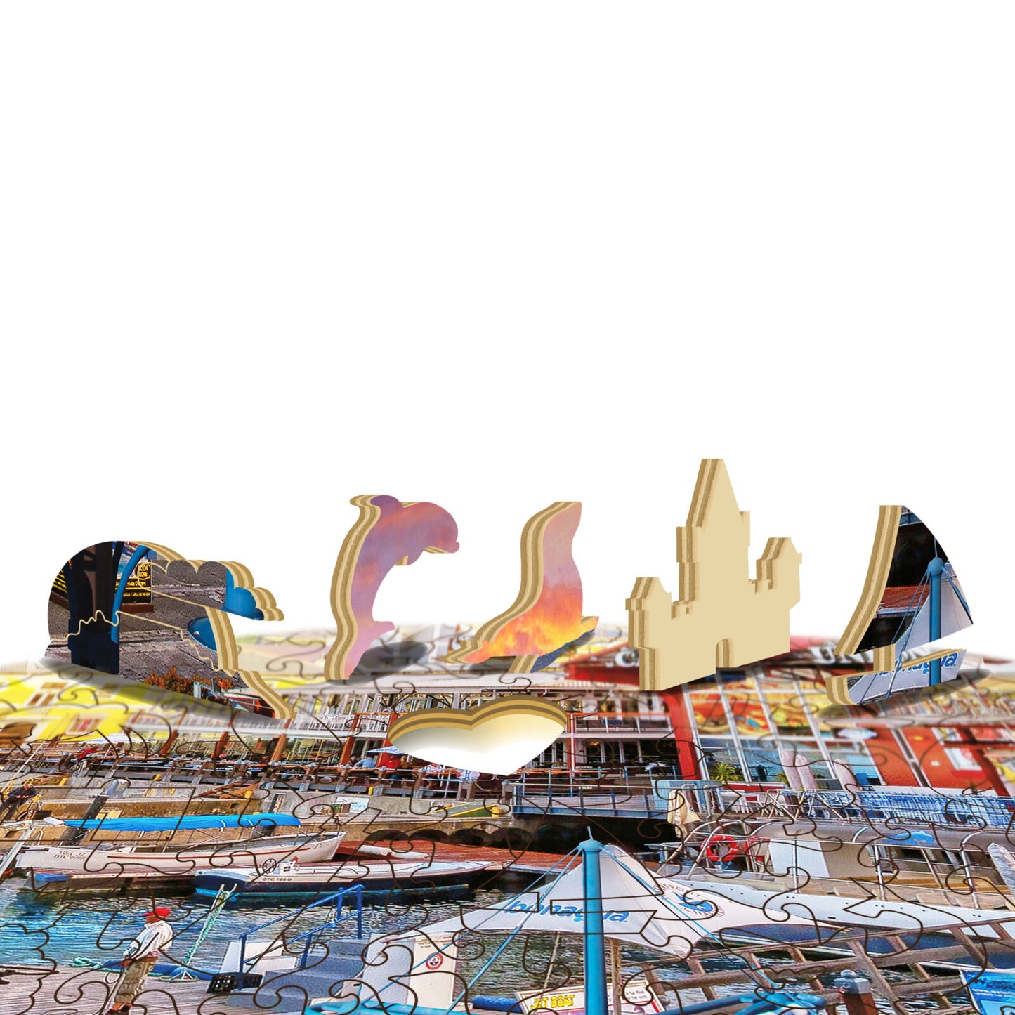 RGS Cape Town Laser Crafted Widget Puzzle 450pc