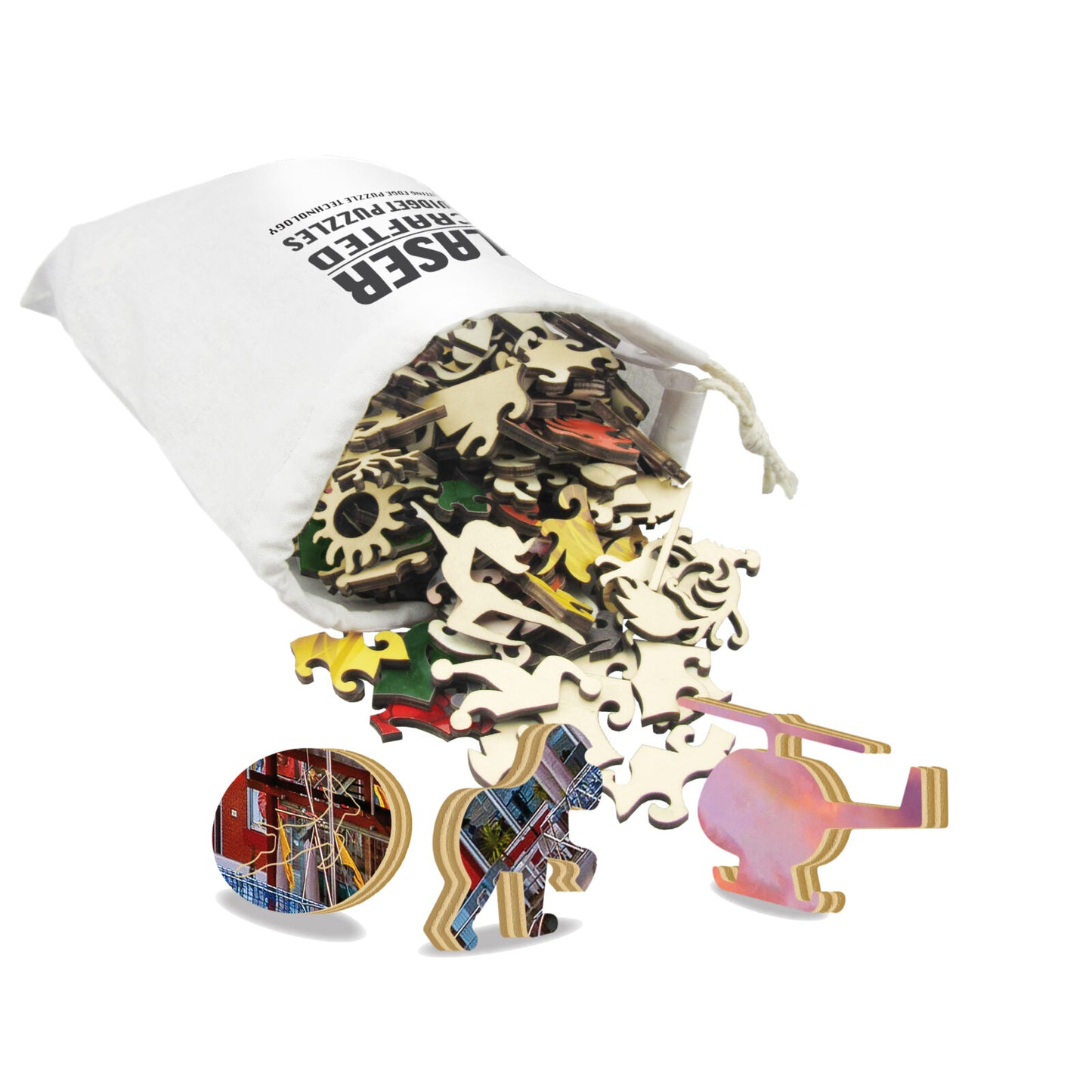 RGS Cape Town Laser Crafted Widget Puzzle 450pc