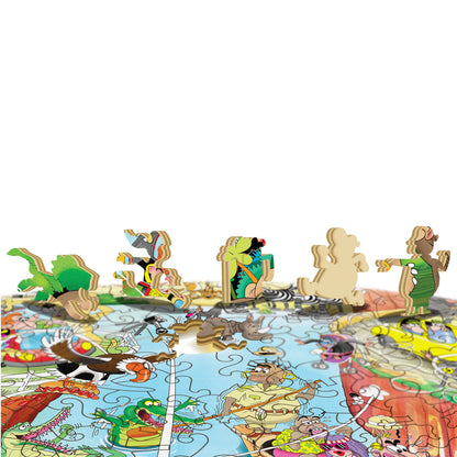 RGS Wild Safari Laser Crafted Widget Puzzle 450pc