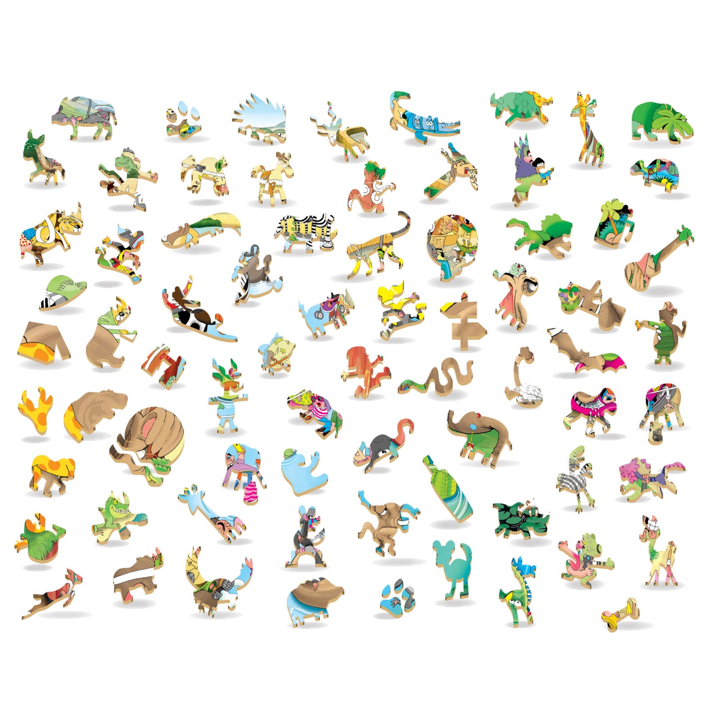RGS Wild Safari Laser Crafted Widget Puzzle 450pc