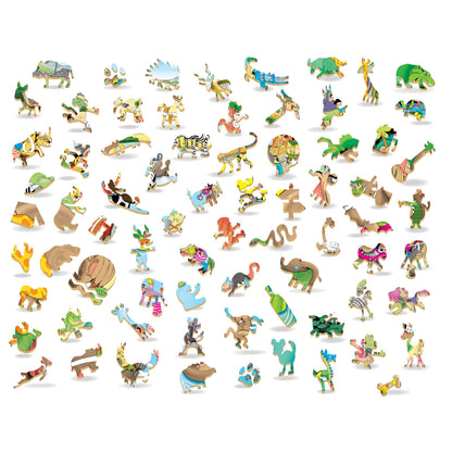RGS Wild Safari Laser Crafted Widget Puzzle 450pc