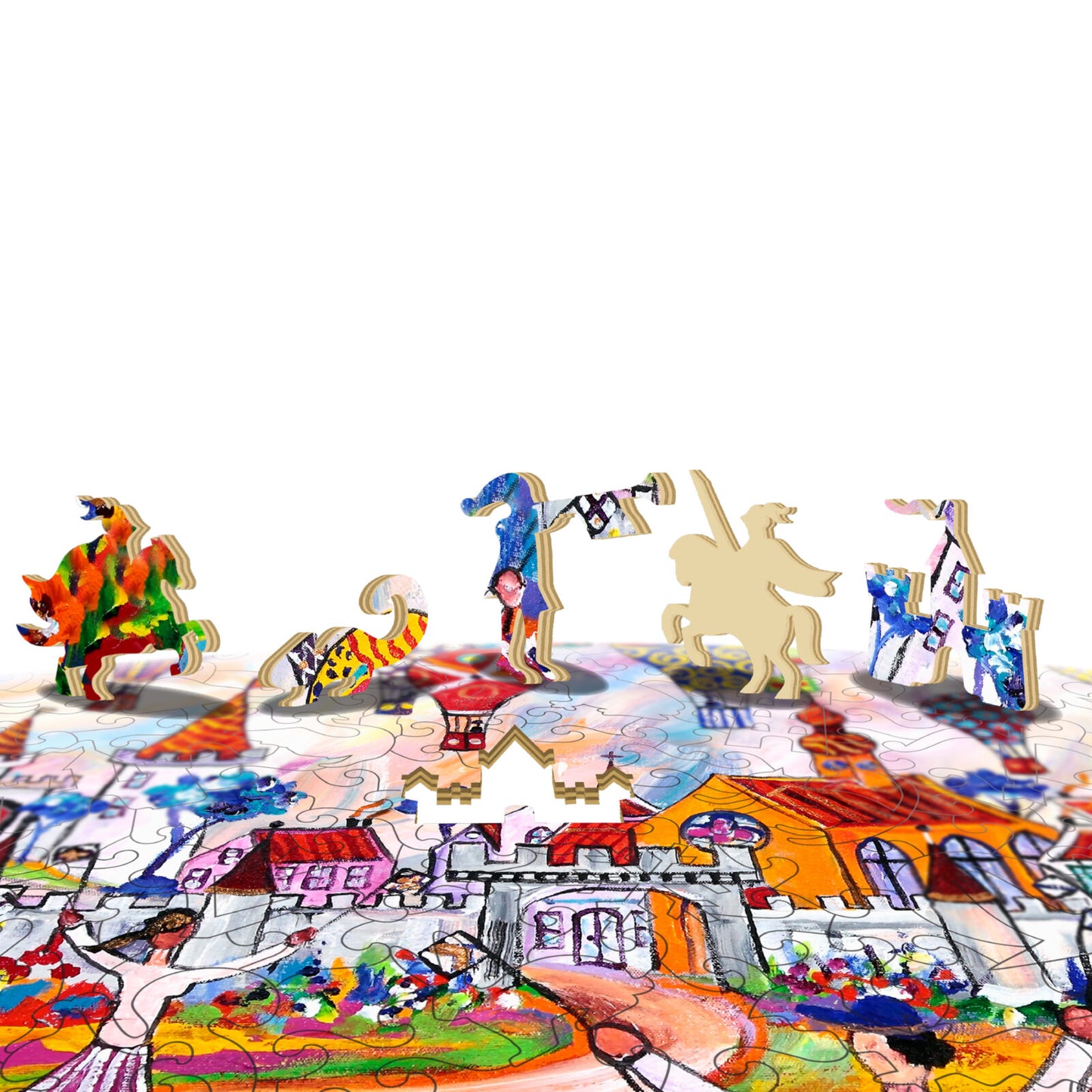 RGS Balloon Festival Laser Crafted Widget Puzzle 450pc