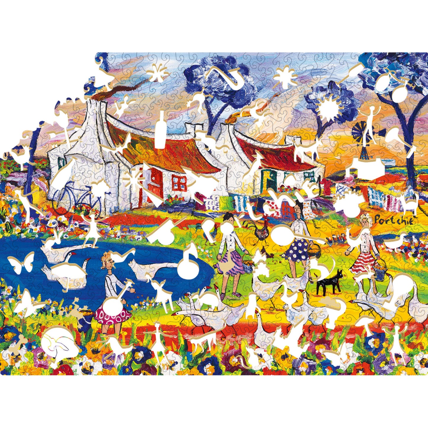 RGS On the Farm Widget Puzzle 501pc