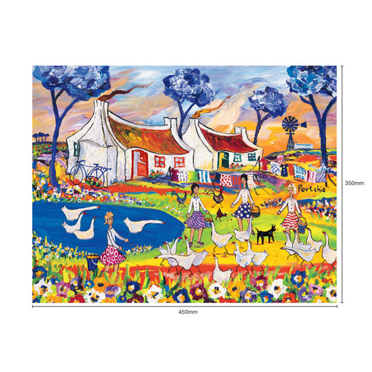 RGS On the Farm Widget Puzzle 501pc