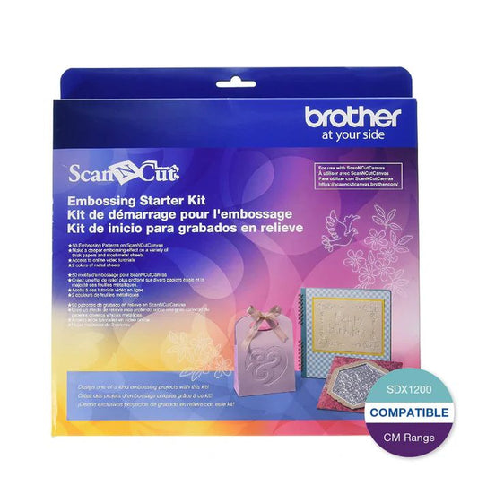 Brother ScanNCut Embossing Starter Kit