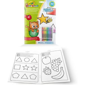 Crayola Mini Kids 18pg Maxi Coloring Page & 4ct M