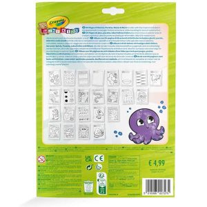 Crayola Mini Kids 18pg Maxi Coloring Page & 4ct M