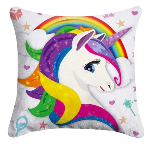 Diamond Painting Cushion /Pillow Cover - 40cm 5D Full Drill - Unicorn