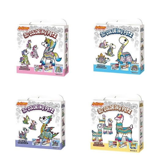 Art Lovers 3D Coloring Petz