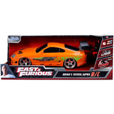 Fast & Furious 1:16 R/c 1995 Toyota Supra Orange