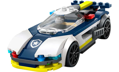 Lego City Police Car and Muscle Car Chase