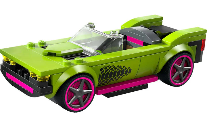 Lego City Police Car and Muscle Car Chase