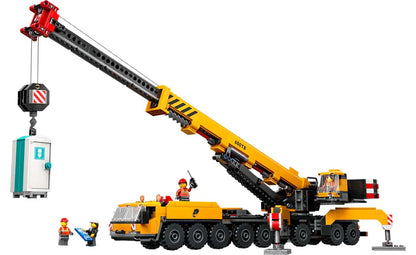 Lego City Yellow Mobile Construction Crane