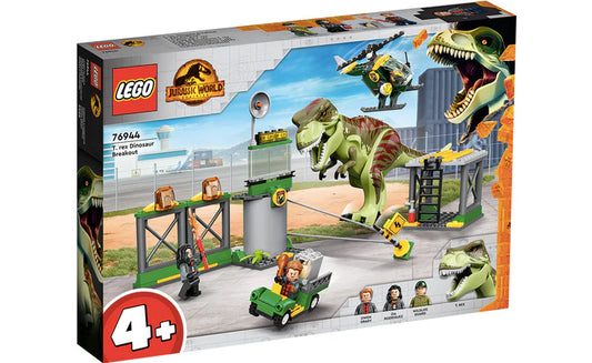 Lego Jurassic World T.rex Dinosaur Breakout