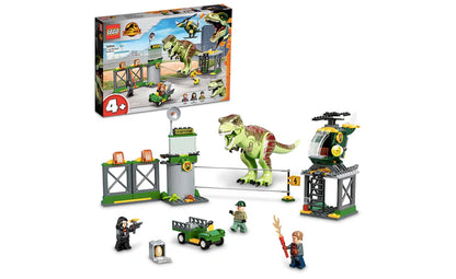 Lego Jurassic World T.rex Dinosaur Breakout