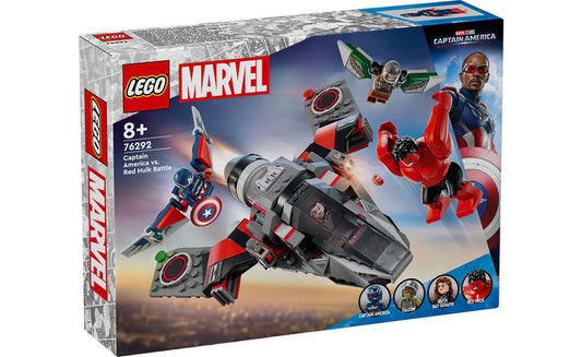 Lego Marvel Captain America vs. Red Hulk Battle
