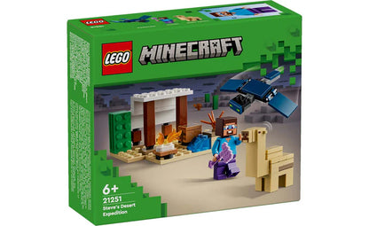 Lego Minecraft Steve's Desert Expedition