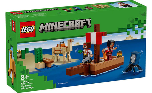 Lego Mine Craft The Pirate Ship Voyage V30