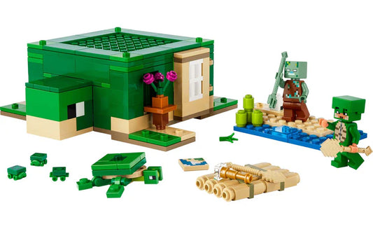 Lego Minecraft The Turtle Beach house