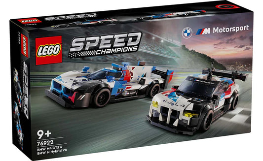 Lego Speed BMW M4 GT3 & BMW M Hybrid V8 Race Cars