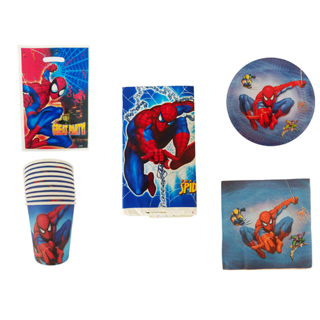 Spiderman Party pack - 51 Pieces