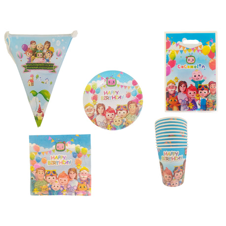 CocoMelon Party pack 51 Pieces
