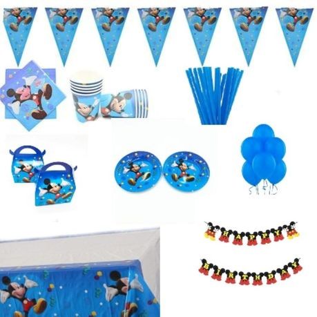 Mickey Mouse Party Pack - 63 Piece