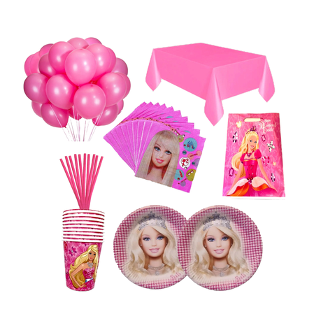 Barbie Party Pack Combo - 61-Piece