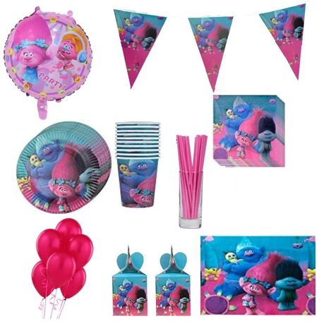 Trolls Party Pack - 63 Piece