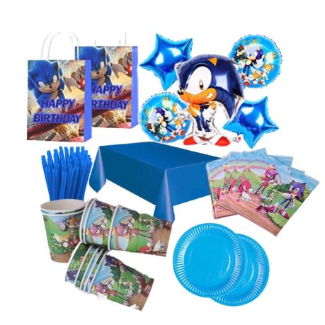 Sonic party pack 56 Pieces