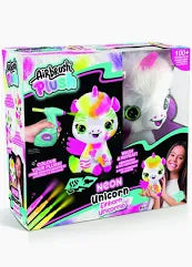 Style 4 Ever Large A/brush Plush In Can Neon